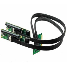 Sintech PCI-e 4.0 Bifurcation 16X to 2 Ports 8X Expansion Card