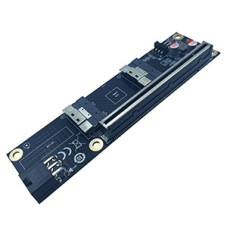 Dual Slimline SAS 8i to PCIe 4.0 16X Card Dual Slimline SAS 8i to PCIe 4.0 16X Card