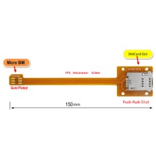 Micro SIM to SIM Card Extension Cable