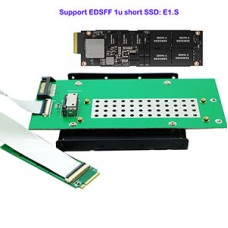 EDSFF E1.S SSD to M.2 M-key Card