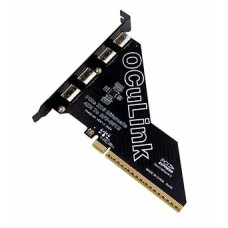 PCIe 4.0 x16 to 4ports Oculink  SFF-8611 Card