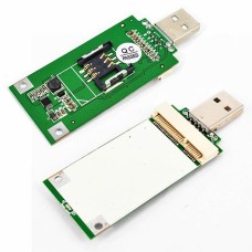 Mini PCI-e 3G/4G Module to USB Card