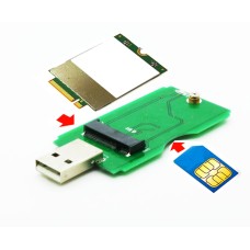 M.2 Key-B 3G/4G Module to USB Card
