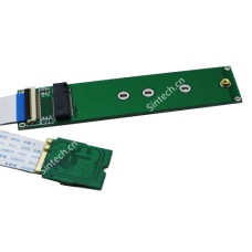 M.2 nVME to M2 A-E-Key Extension Flex Cable 20cms