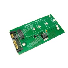 M.2 Key B+M SSD to SATA Card