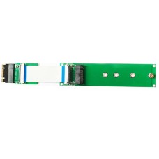 M.2 NVME 2280 SSD to 2242 B+M Key card for upgrade Thinkpad X1 X270 X280 T470 T480 L480 