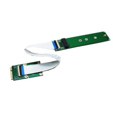 M.2 nVME to mini PCIe Extension Cable 20cms